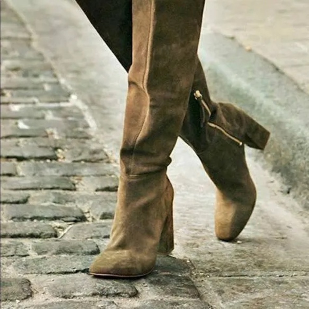 Free People /boot liberty heel / color taupe /size 41